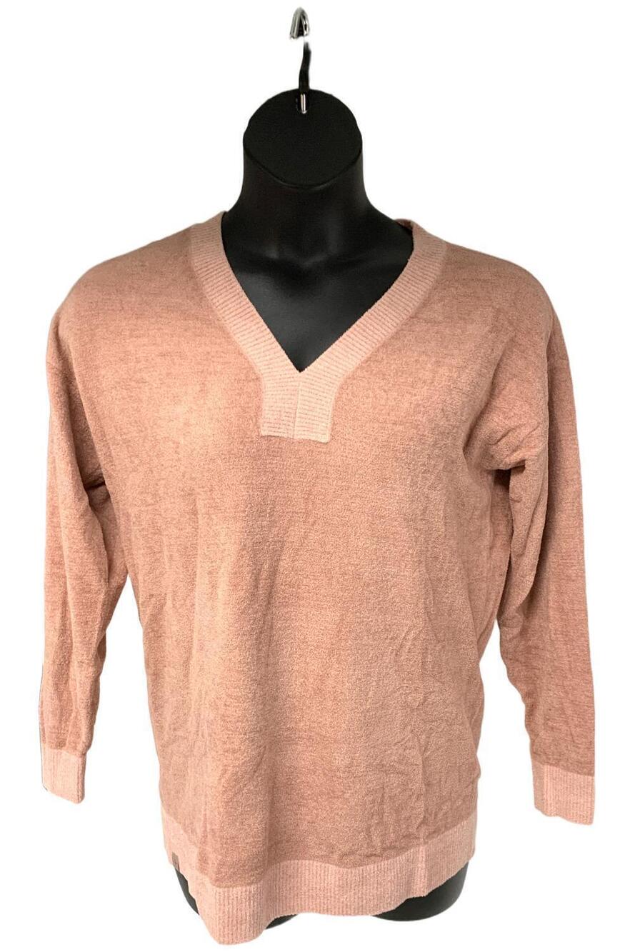 Barefoot Dreams Women's CozyChic UltraLite V-Neck Tunic Wild Rose - Petites